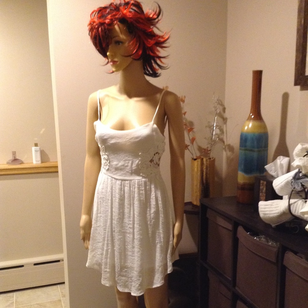 Beautiful white sun dress